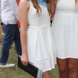 White boutique dress